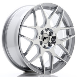 Felga Japan Racing JR18 17x7 ET40 4x100 Silver Machined Face