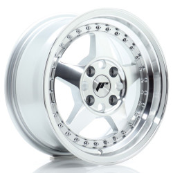 Felga Japan Racing JR6 15x7 ET25 4x100 Silver Machined Face