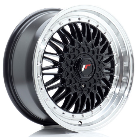 Alu Felge Felga Japan Racing JR9 17x7,5 ET35 5x112/120 Gloss Black w/Machined Lip | race-shop.hr