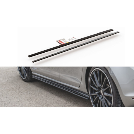 Body kit i vizualni dodaci MAXTON DESIGN Racing Durability difuzori bočnih pragova za VW Golf 7 GTI | race-shop.hr