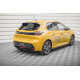 Body kit i vizualni dodaci MAXTON DESIGN Racing Durability stražnji difuzor za Peugeot 208 Mk2, crna | race-shop.hr