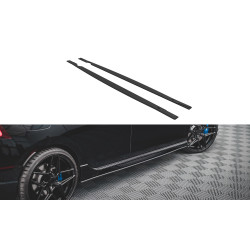 MAXTON DESIGN Street Pro difuzori bočnih pragova za Volkswagen Golf R Mk8, crna