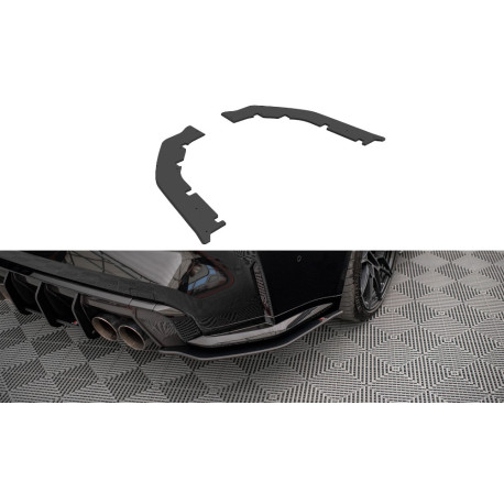 Body kit i vizualni dodaci MAXTON DESIGN Street Pro stražnji bočni difuzori za BMW M4 G82, crna | race-shop.hr
