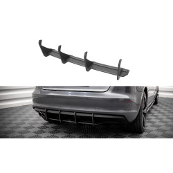 MAXTON DESIGN Street Pro stražnji difuzor za Audi A3 Sportback 8V, crna