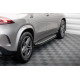 Body kit i vizualni dodaci MAXTON DESIGN difuzori bočnih pragova za Mercedes-AMG / AMG-Line GLE W167, sjajna crna | race-shop.hr