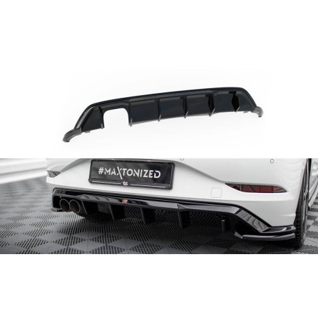 Body kit i vizualni dodaci Stražnji difuzor Volkswagen Polo GTI Mk6 Facelift | race-shop.hr