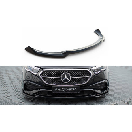 Body kit i vizualni dodaci MAXTON DESIGN prednji lip za Mercedes-Benz E AMG-Line W214, sjajna crna, V1 | race-shop.hr