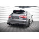 Body kit i vizualni dodaci MAXTON DESIGN stražnji difuzor za Audi A3 S-Line Sportback 8V Facelift (ispuh 1+1) | race-shop.hr