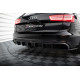 Body kit i vizualni dodaci Stražnji difuzor Audi A6 Avant C7 (Jednostrana verzija s dvostrukim ispuhom) | race-shop.hr