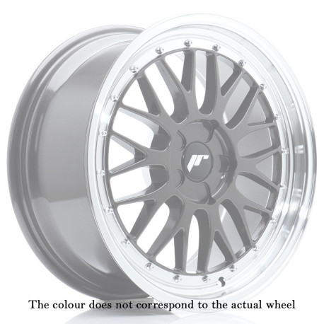 Alu Felge Felga Japan Racing JR23 19x9 ET20-40 5H BLANK Hyper Gray w/Machined Lip | race-shop.hr