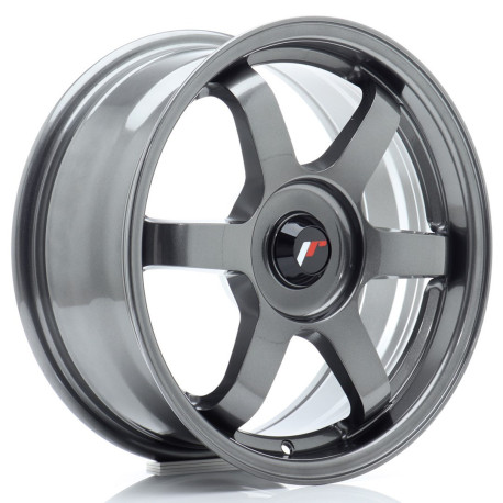Alu Felge Felga Japan Racing JR3 16x7 ET25-40 BLANK Gun Metal | race-shop.hr