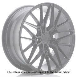 Japan Racing JR38 19x8 ET20-40 5H BLANK Black Machined w/Tinted Face