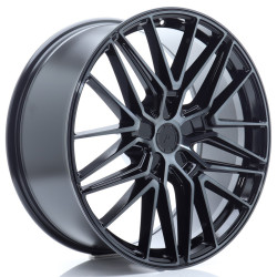 Felga Japan Racing JR38 21x9,5 ET14-58 5H BLANK Black Brushed w/Tinted Face
