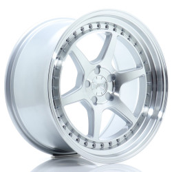 Felga Japan Racing JR43 18x9,5 ET15-35 5H BLANK Silver w/Machined Face