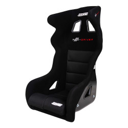 RACES PRO-DRIVER sportsko sjedalo s FIA, crno (3D MESH)