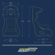Sportska sjedala sa FIA homologaciom RACES PRO-DRIVER sportsko sjedalo s FIA, crno (3D MESH) | race-shop.hr