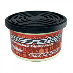 Miris za auto u limenci RACES ORGANICS, Strawberry