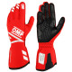 Rukavice FIA trkaće rukavice OMP ONE EVO FX (vanjsko šivanje), crvena | race-shop.hr