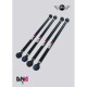 Podesiva ramena DNA RACING kit veznih šipki stražnjeg podesivog nagiba i nožnog ovjesa za MINI R55-R56-R57 COOPER INCL. (DAL 2007 AL 2013) | race-shop.hr