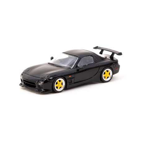 Metalni autići TARMAC WORKS model automobila Mazda RX-7 FD3S Mazdaspeed A-Spec | Brilliant Black | race-shop.hr