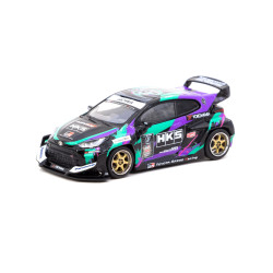 TARMAC WORKS model automobila 1/64 Toyota Yaris GR | HKS Racing Performer