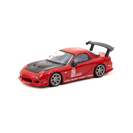 Metalni autići TARMAC WORKS model automobila 1/64 Mazda RX-7 FD3S VERTEX | Red | race-shop.hr