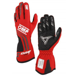 Rukavice OMP ONE EVO X my2024 sa FIA homologacijom (vanjsko šivanje) Crvene