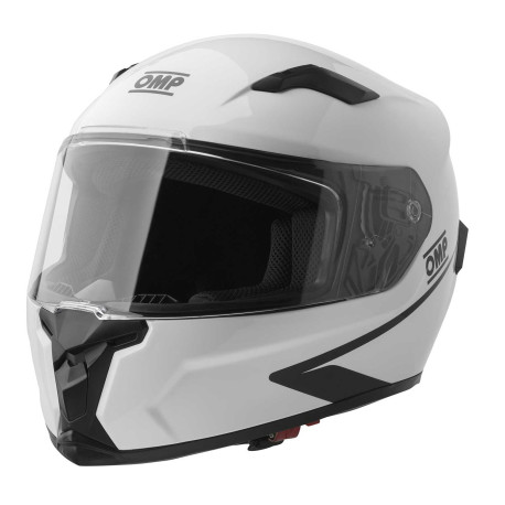 Zatvorene kacige Kaciga OMP CIRCUIT EVO2, bijela | race-shop.hr