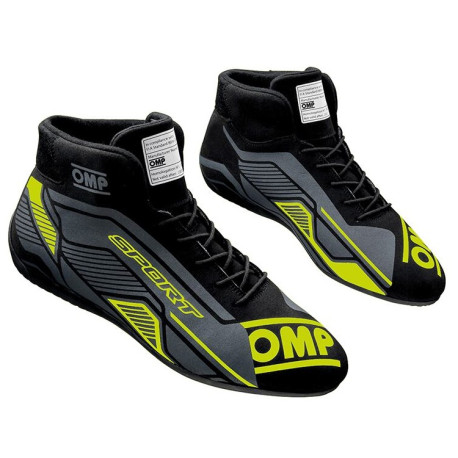 Na popustu Cipele OMP Sport s FIA, crno/fluo žute | race-shop.hr