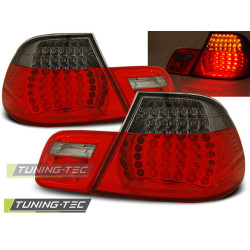 LED STRAŽNJA SVJETLA CRVENO TAMNA za BMW E46 04.99-03.03 CABRIO
