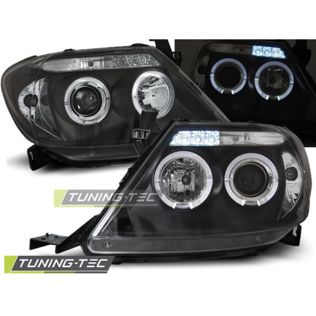 Rasvjeta TOYOTA HILUX 05-11 ANGEL EYES BLACK | race-shop.hr