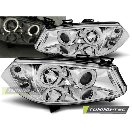 Farovi i rasvjeta FAROVI RENAULT MEGANE II 11.02-12.05 ANGEL EYES KROM | race-shop.hr