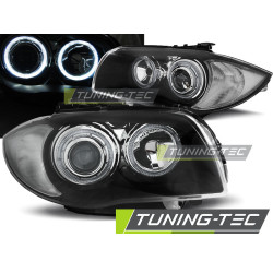 FAROVI ANGEL EYES BLACK za BMW 1 E87/E81/82/88 04-11