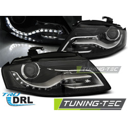 FAROVI TRUE DRL BLACK za AUDI A4 B8 04.08- 11