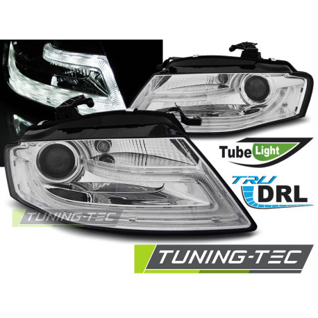 Farovi i rasvjeta FAROVI TRUE DRL KROM za AUDI A4 B8 04.08-11 | race-shop.hr