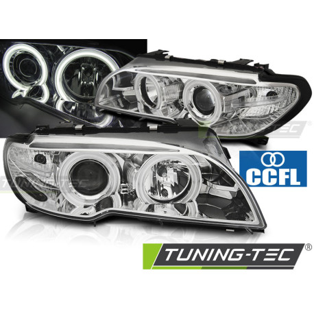 Farovi i rasvjeta FAROVI ANGEL EYES CCFL KROM za BMW E46 04.03-06 COUPE CABRIO | race-shop.hr