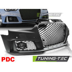 PREDNJI BRANIK SPORT KROM CRNI PDC za AUDI A3 12-16