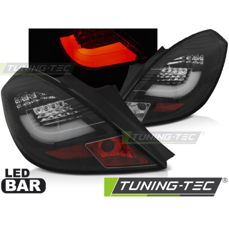Farovi i rasvjeta OPEL CORSA D 3D 04.06-14 BLACK LED BAR | race-shop.hr