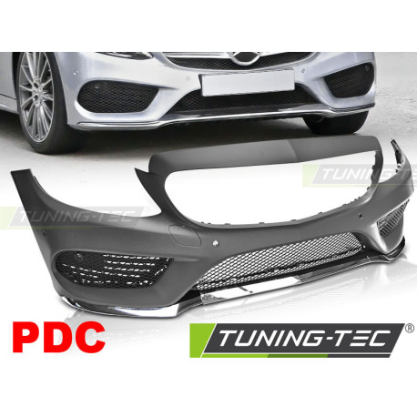 Body kit i vizualni dodaci PREDNJI BRANIK SPORT PDC za MERCEDES W205 14-18 | race-shop.hr