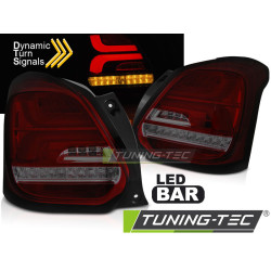 SUZUKI SWIFT VI 17- RED SMOKE LED SEQ