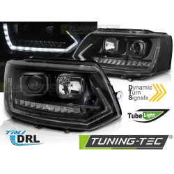 FAROVI TUBE LIGHT DRL BLACK SEQ za VW T5 2010-2015