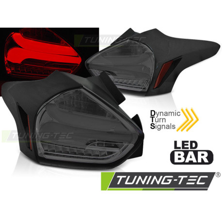 Rasvjeta FORD FOCUS 3 15-18 HATCHBACK SMOKE SEQ LED | race-shop.hr