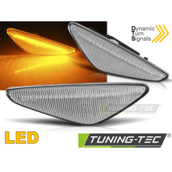 Bočni žmigavci Bijeli LED SEQ za BMW X3 F25 LCI 14-17 / X4 F26