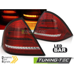 MERCEDES W203 SEDAN 04-07 STRAŽNJA SVJETLA RED WHITE LED
