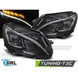 FAROVI TRUE DRL CRNI za MERCEDES W205 14-18