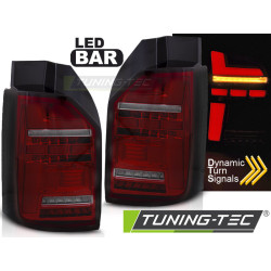 LED BAR STRAŽNJA SVJETLA CRVENO TAMNA SEQ za VW T6,T6.1 15-21 OEM LED