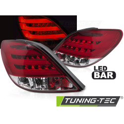 PEUGEOT 207 3D/5D 05.06-06.09 STRAŽNJA SVJETLA RED WHITE LED