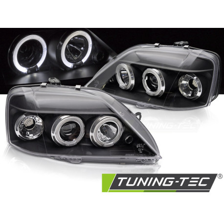Farovi i rasvjeta DACIA LOGAN 04-08 ANGEL EYES CRNI | race-shop.hr