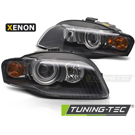 Rasvjeta XENON FAROVI CRNI za AUDI A4 B7 11.04-03.08 | race-shop.hr