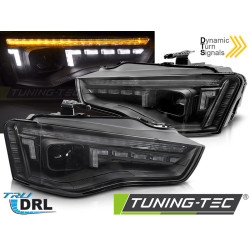 XENON FAROVI LED BLACK SEQ za AUDI A5 11-16